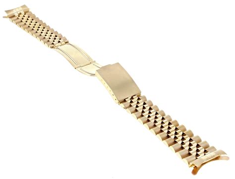 gold rolex watch band|rolex gold band replacement.